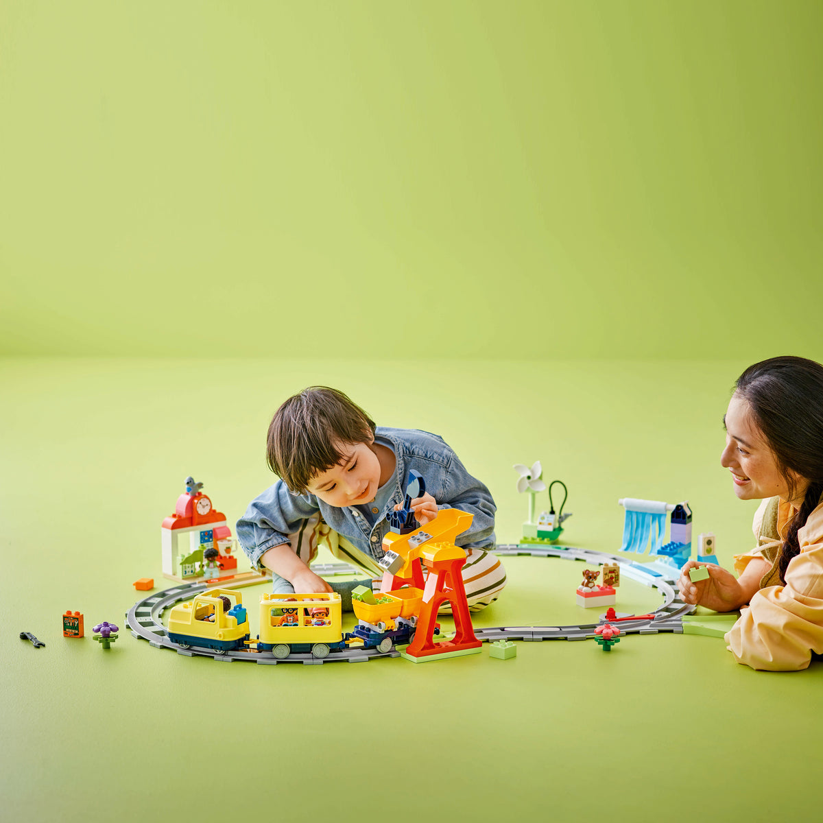 LEGO DUPLO 10428 Große interaktive Eisenbahn