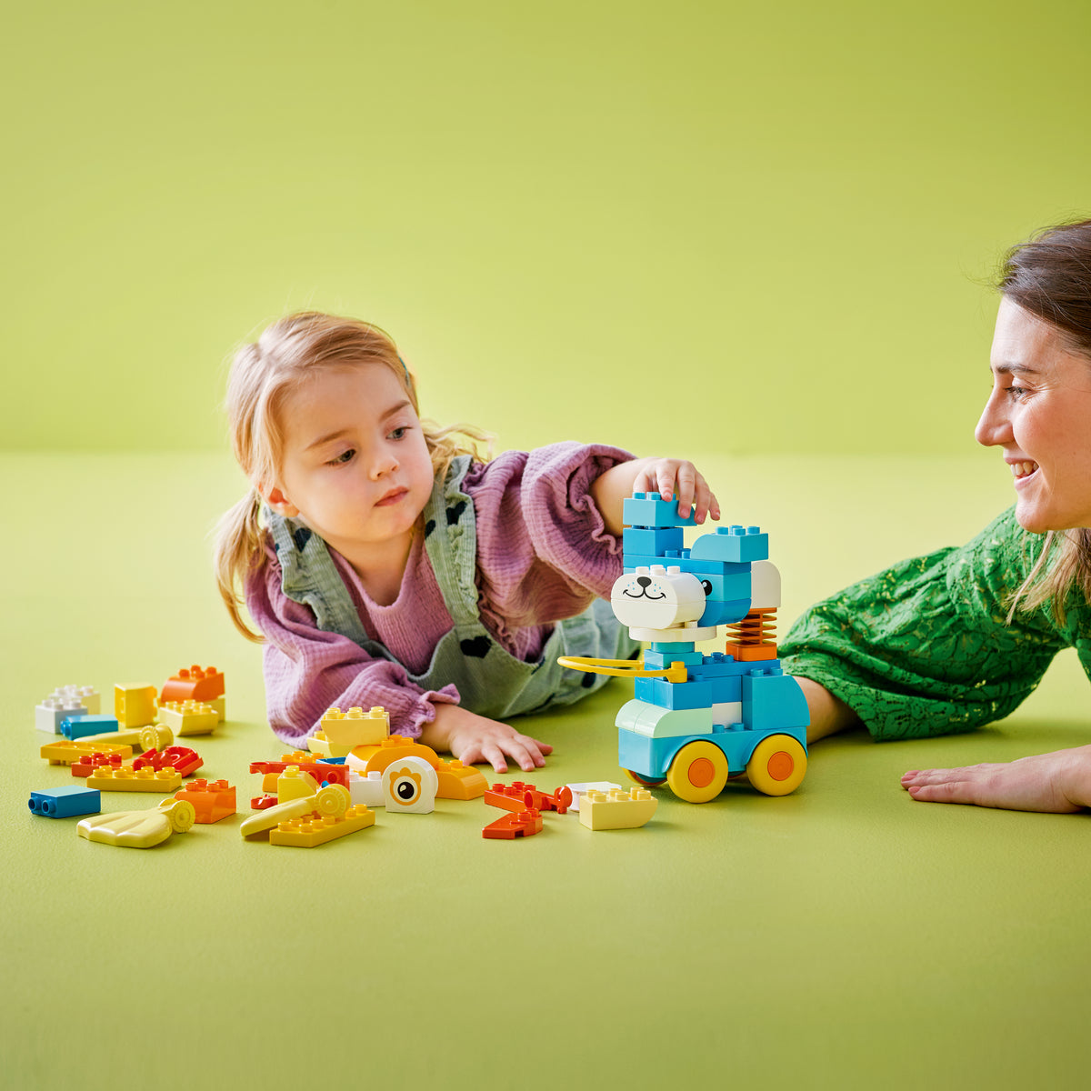 LEGO DUPLO 10448 Town Tiere auf Rädern 3-in-1-Set