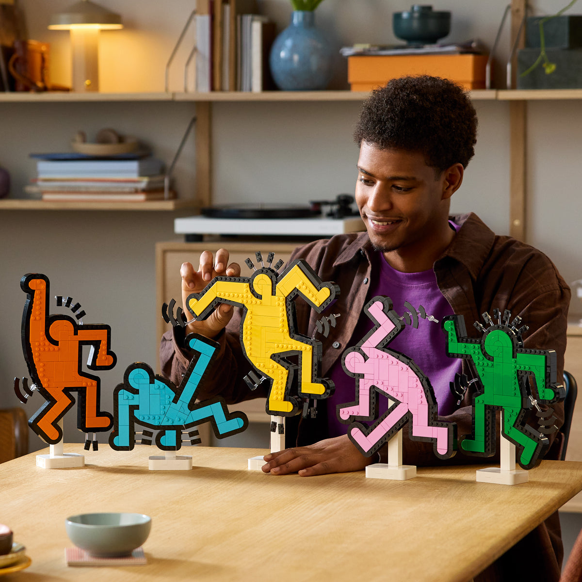 LEGO Art 31216 Keith Haring – Tanzende Figuren