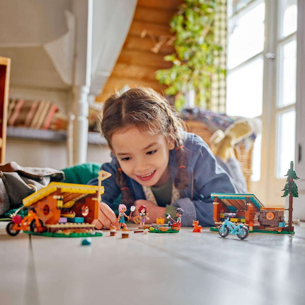 LEGO Friends 42624 Gemütliche Hütten im Abenteuercamp
