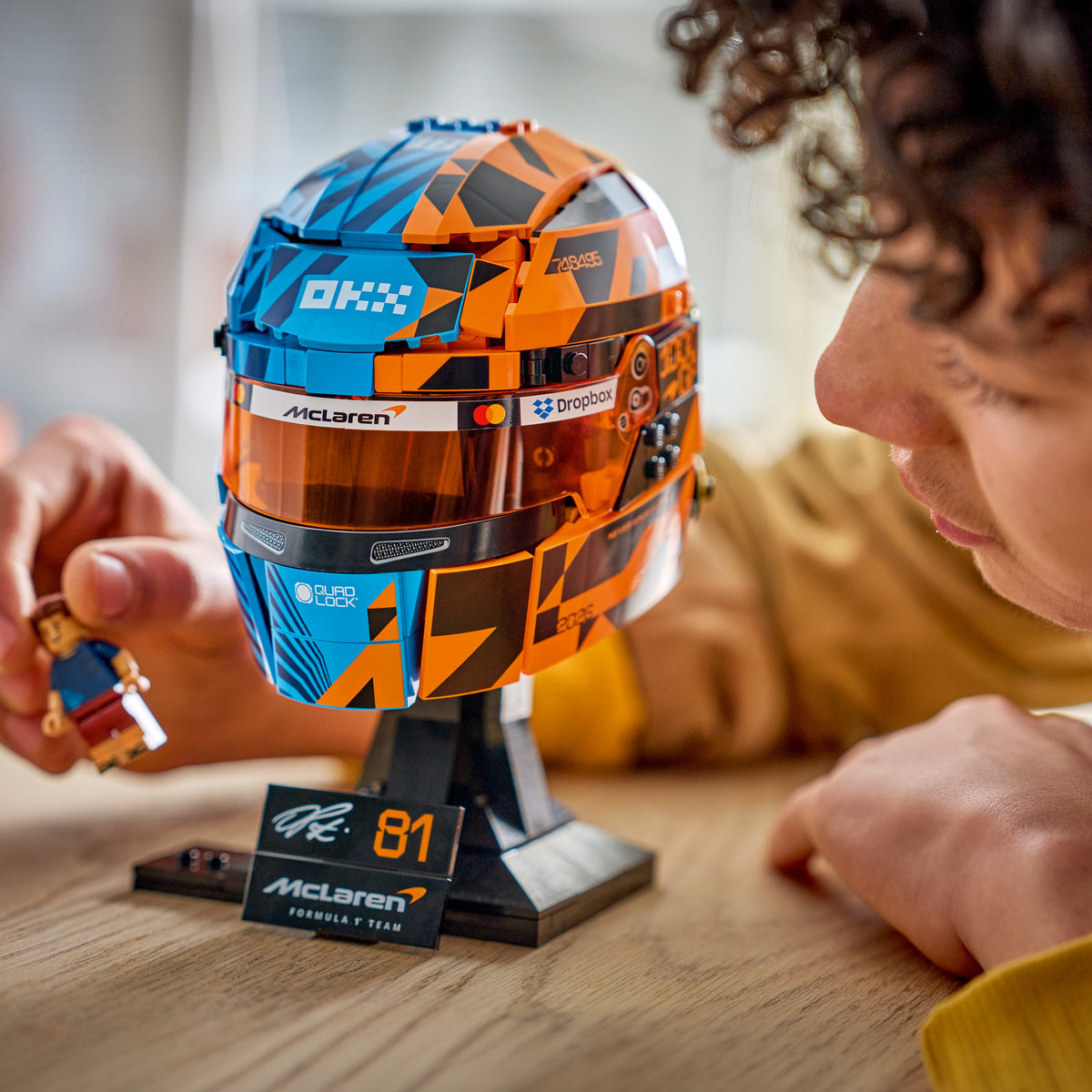 LEGO Editions 43017 McLaren Mastercard F1 Team Oscar Piastri Helm