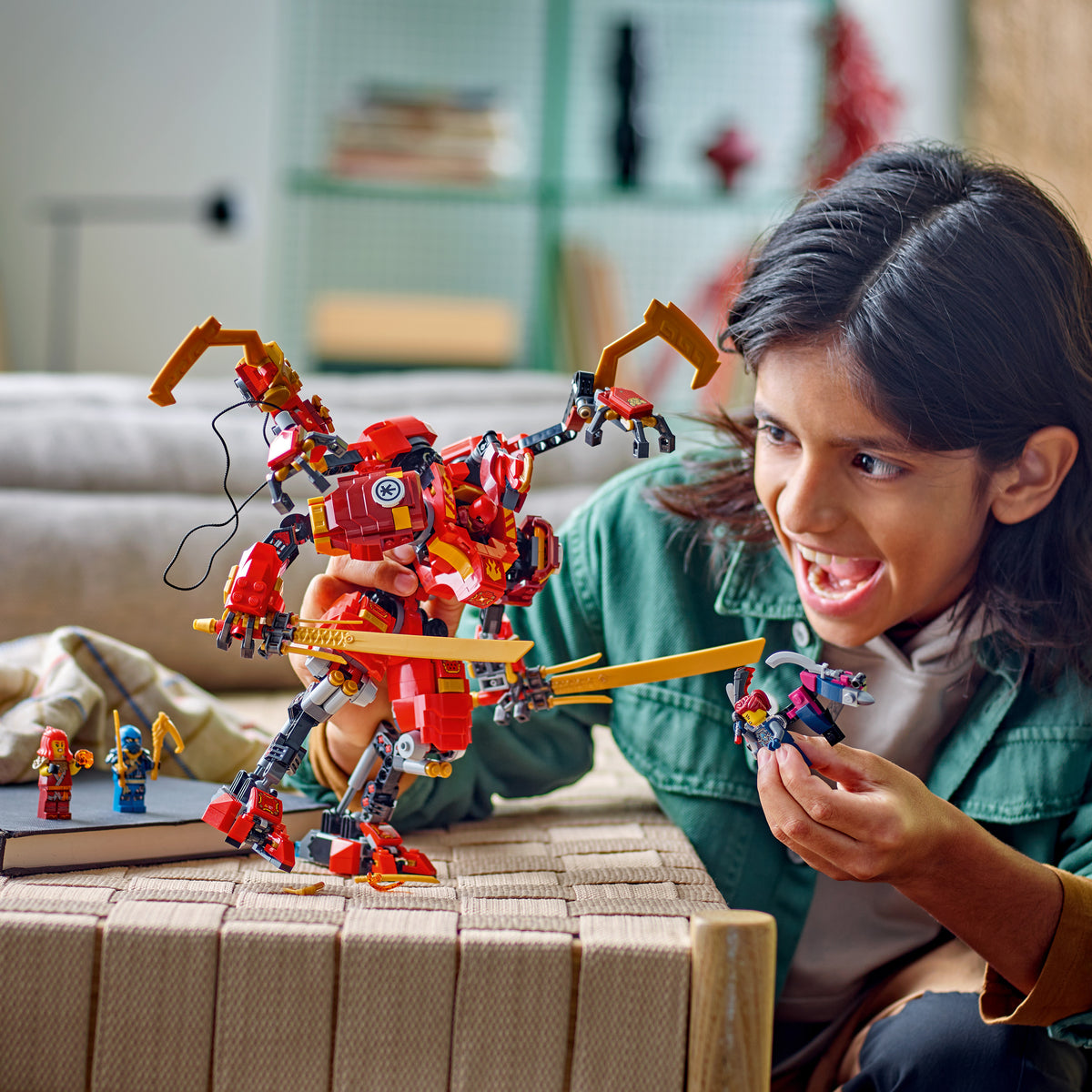 LEGO NINJAGO 71812 Kais Ninja-Kletter-Mech