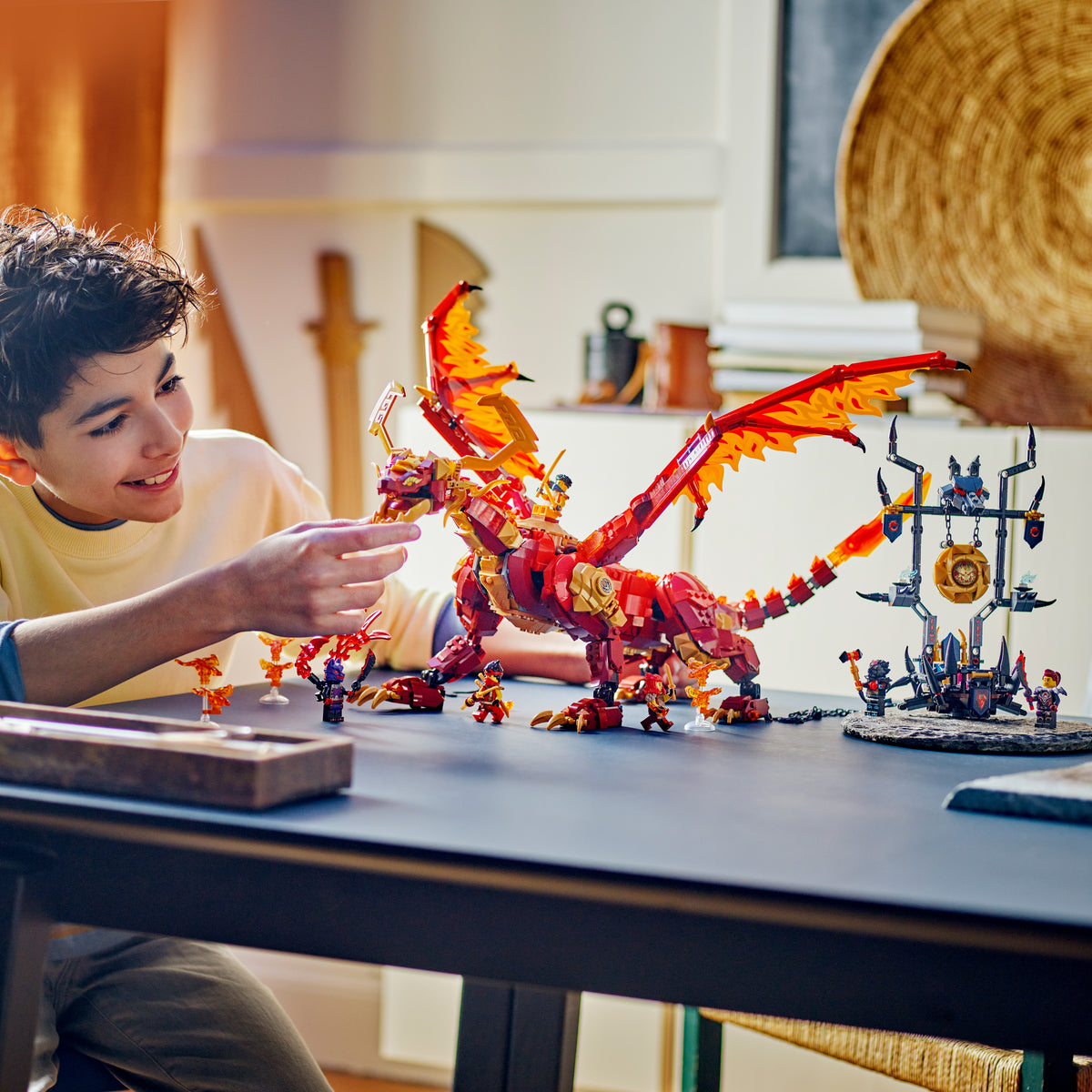 LEGO NINJAGO 71822 Quelldrache der Bewegung