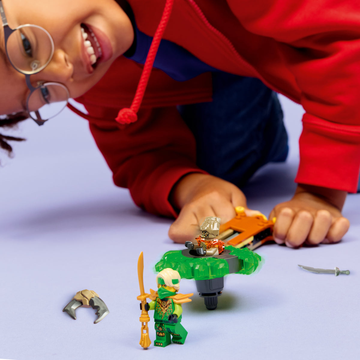 LEGO NINJAGO 71850 Lloyd vs. Erdmonster-Spinner