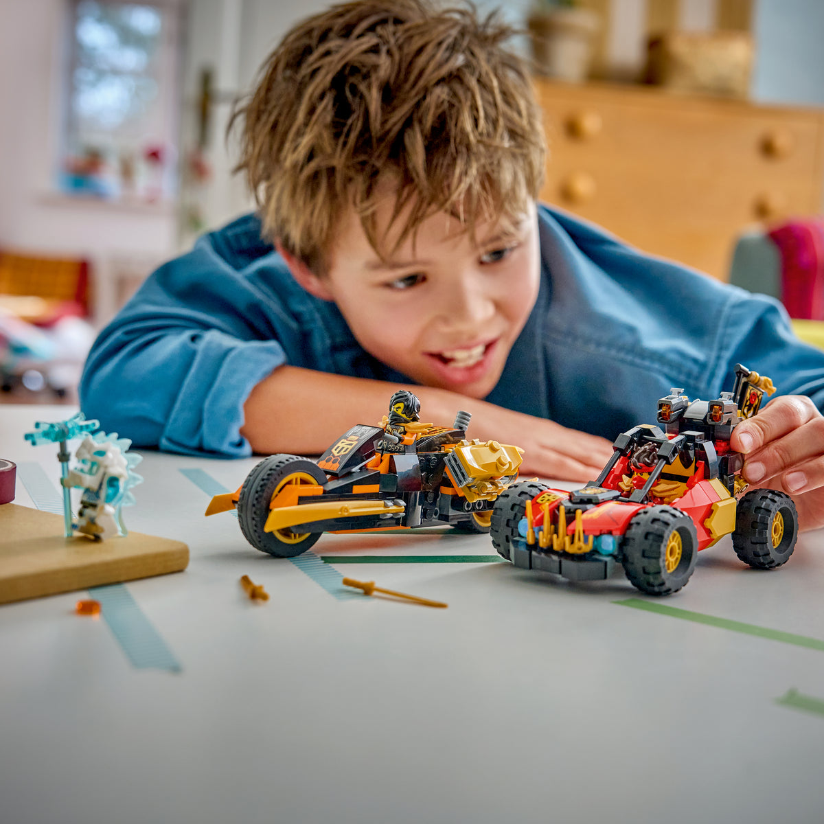 LEGO NINJAGO 71864 Kais und Coles Kombi-Flitzer