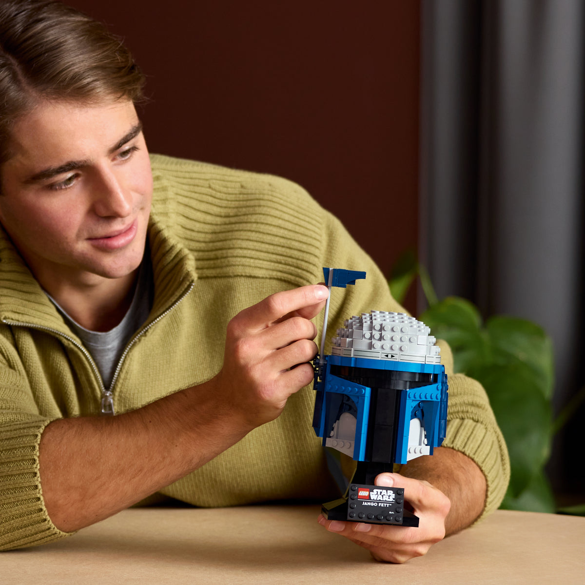 LEGO Star Wars 75408 Angriff der Klonkrieger: Jango Fett Helm