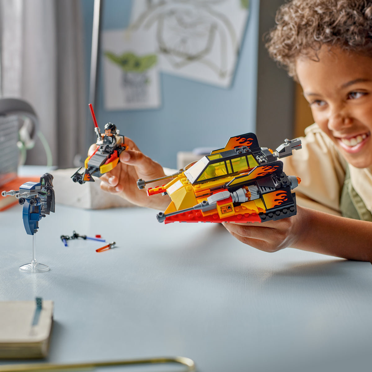 LEGO Star Wars: Rebuild 75414 The Galaxy The Force Burner Snowspeeder