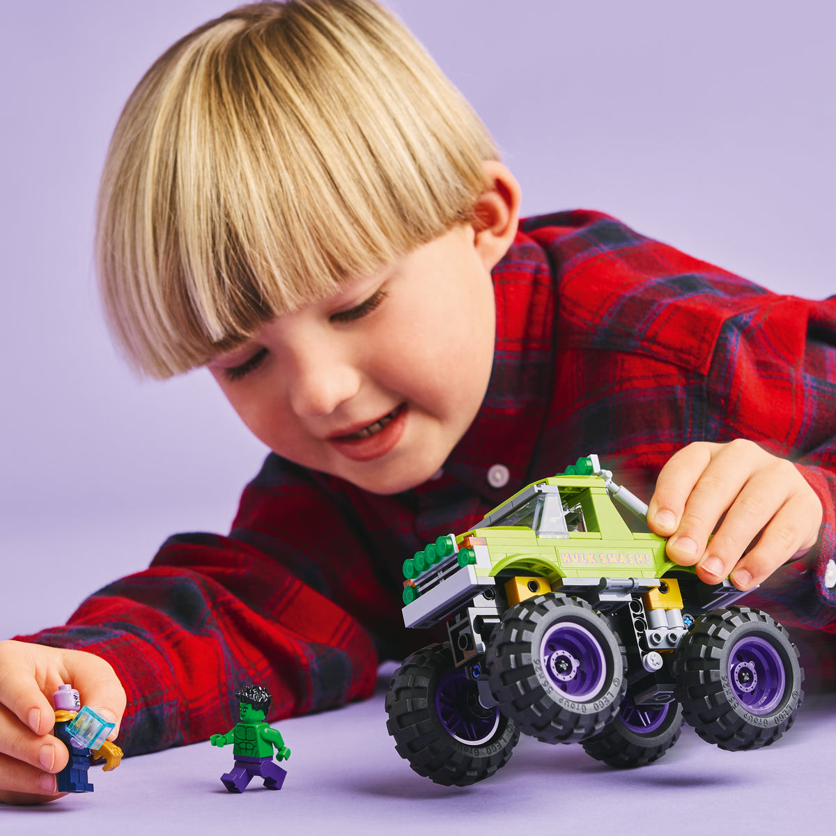LEGO Marvel 76312 Hulk-Truck vs. Thanos