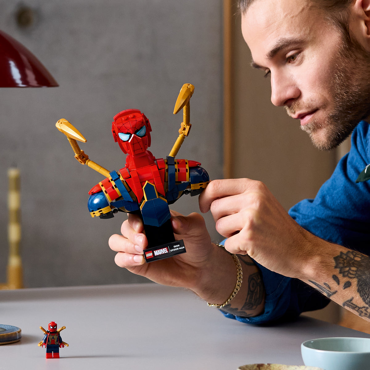 LEGO Marvel 76326 Iron Spider-Man Büste
