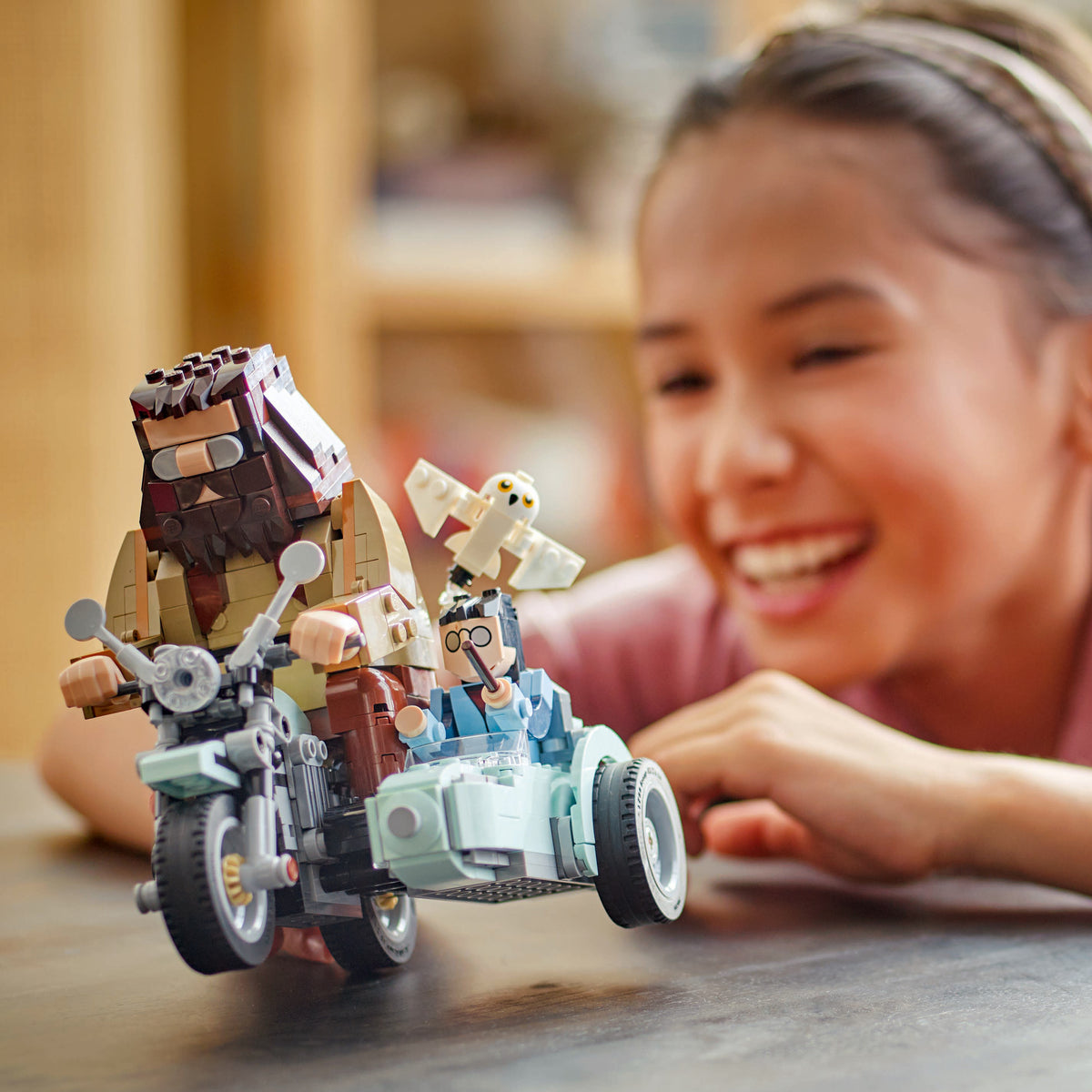 LEGO Harry Potter 76443 Hagrids und Harrys Motorradtour