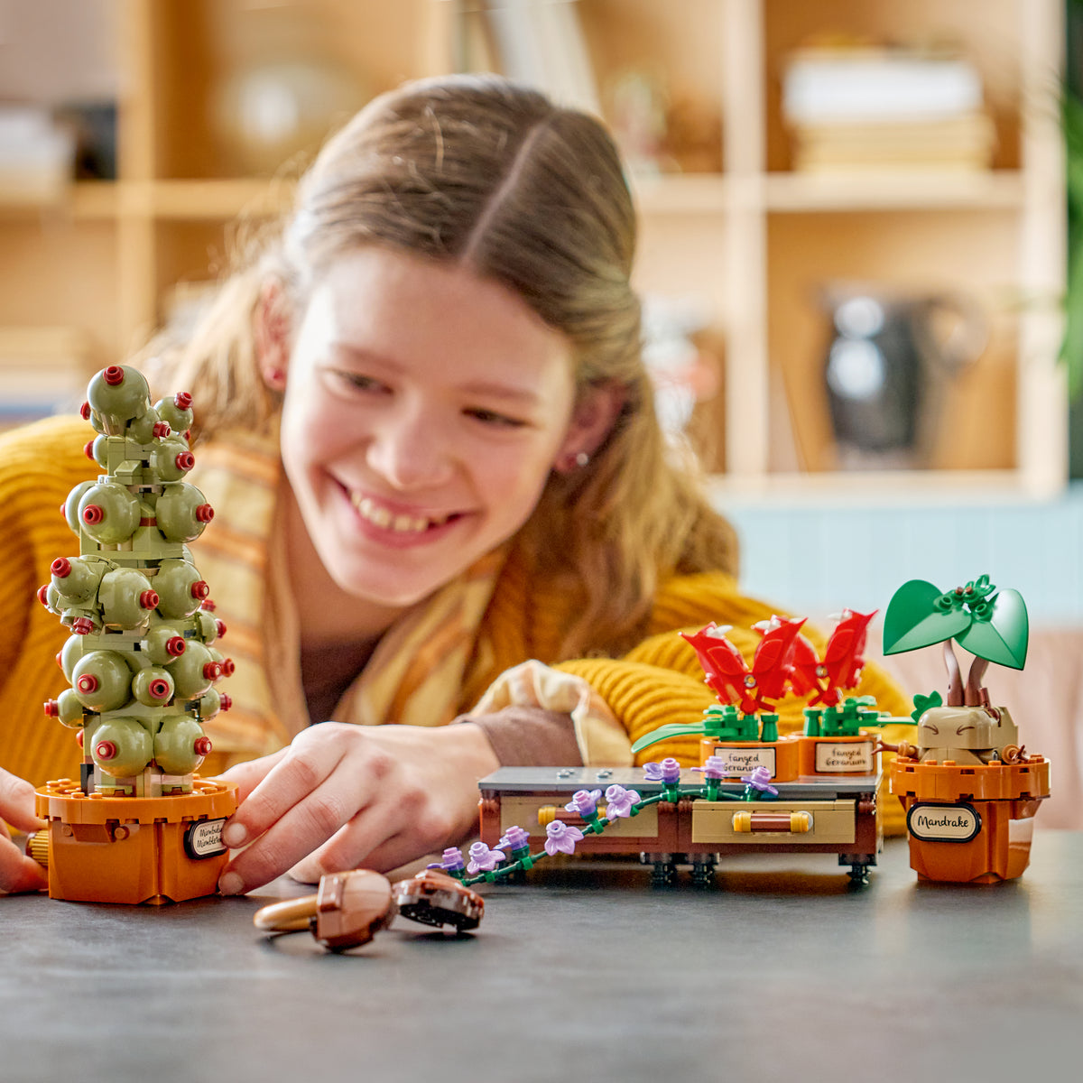 LEGO Harry Potter 76474 Schloss Hogwarts: Kräuterkunde-Pflanzen