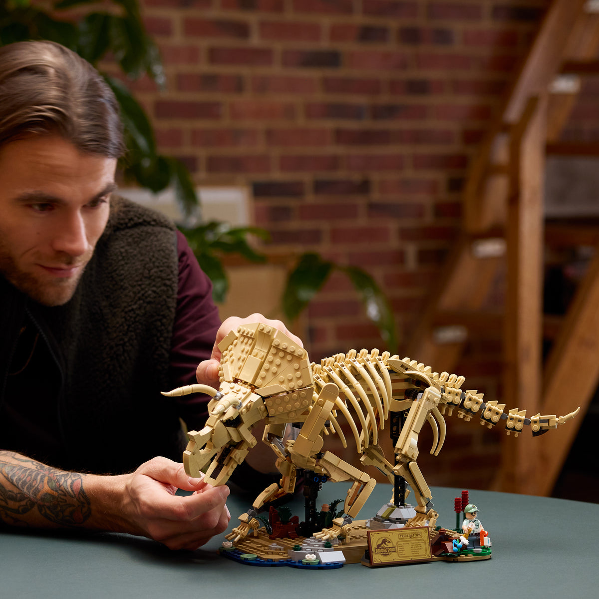 LEGO Jurassic World 77985 Dinosaurier-Fossilien: Triceratops