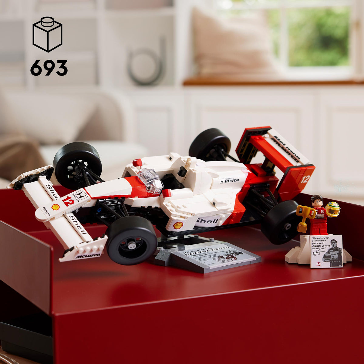 LEGO Icons 10330 McLaren MP4/4 & Ayrton Senna
