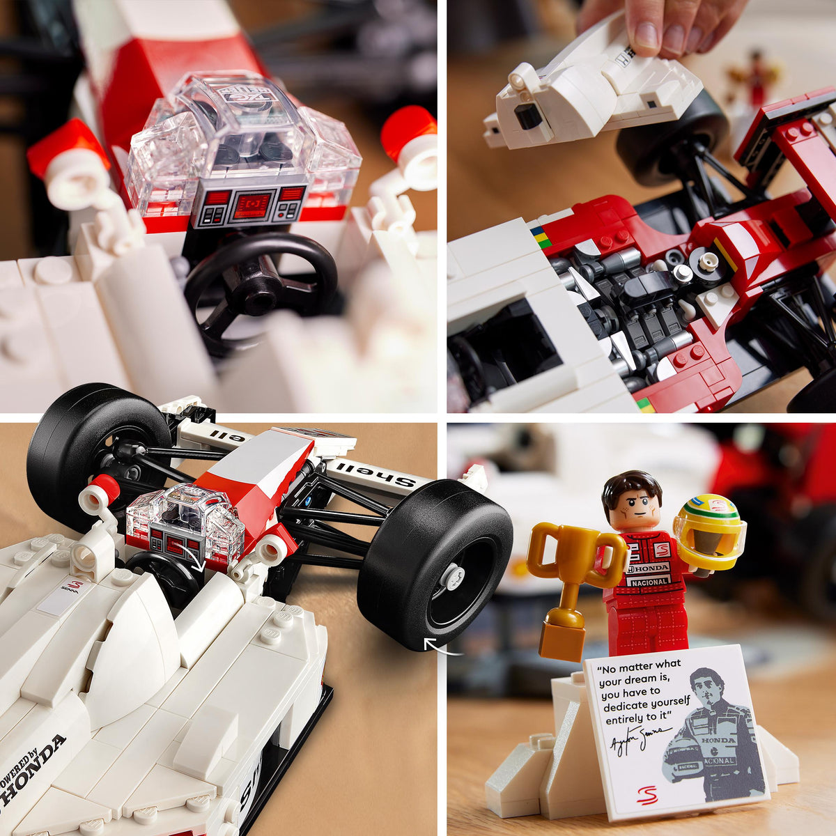 LEGO Icons 10330 McLaren MP4/4 & Ayrton Senna