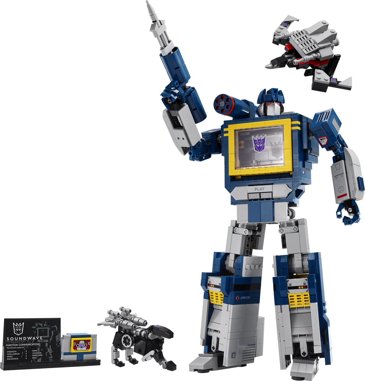 LEGO Icons 10358 Transformers: Soundwave