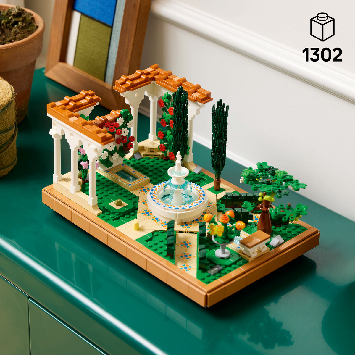 LEGO Icons 10359 Springbrunnengarten