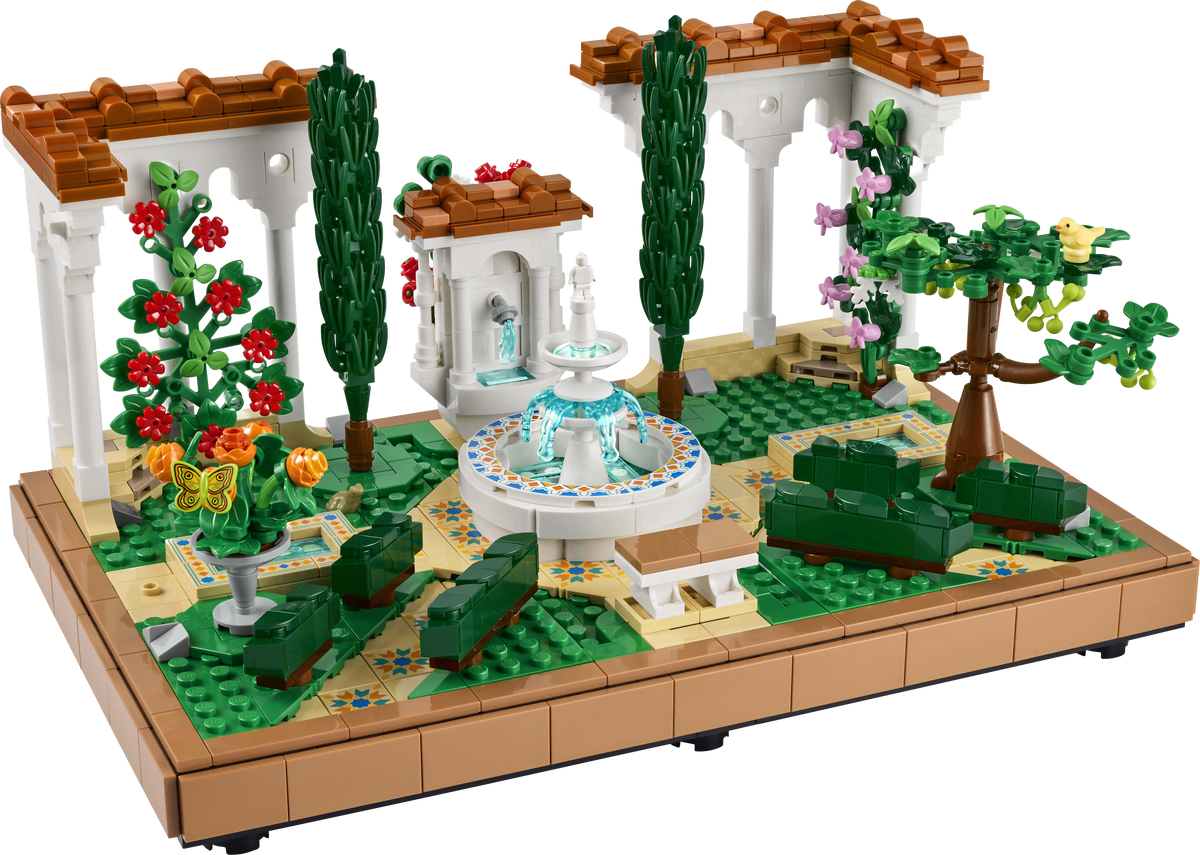 LEGO Icons 10359 Springbrunnengarten