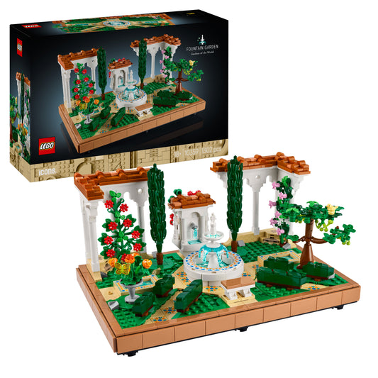 LEGO Icons 10359 Springbrunnengarten