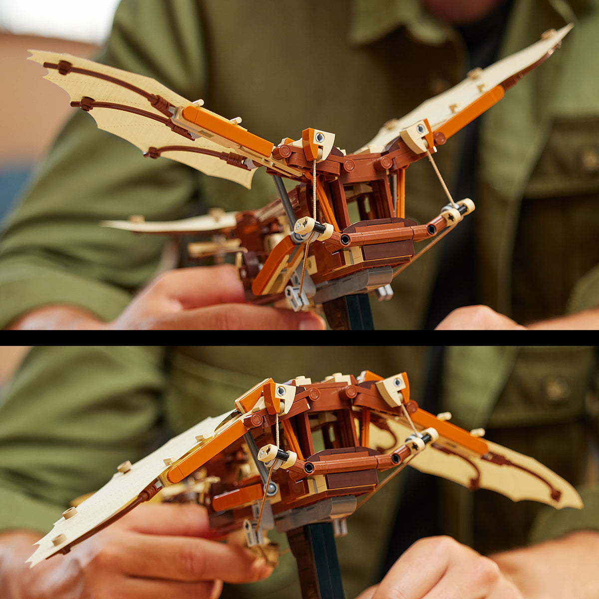LEGO Icons 10363 Leonardo da Vincis Fluggerät