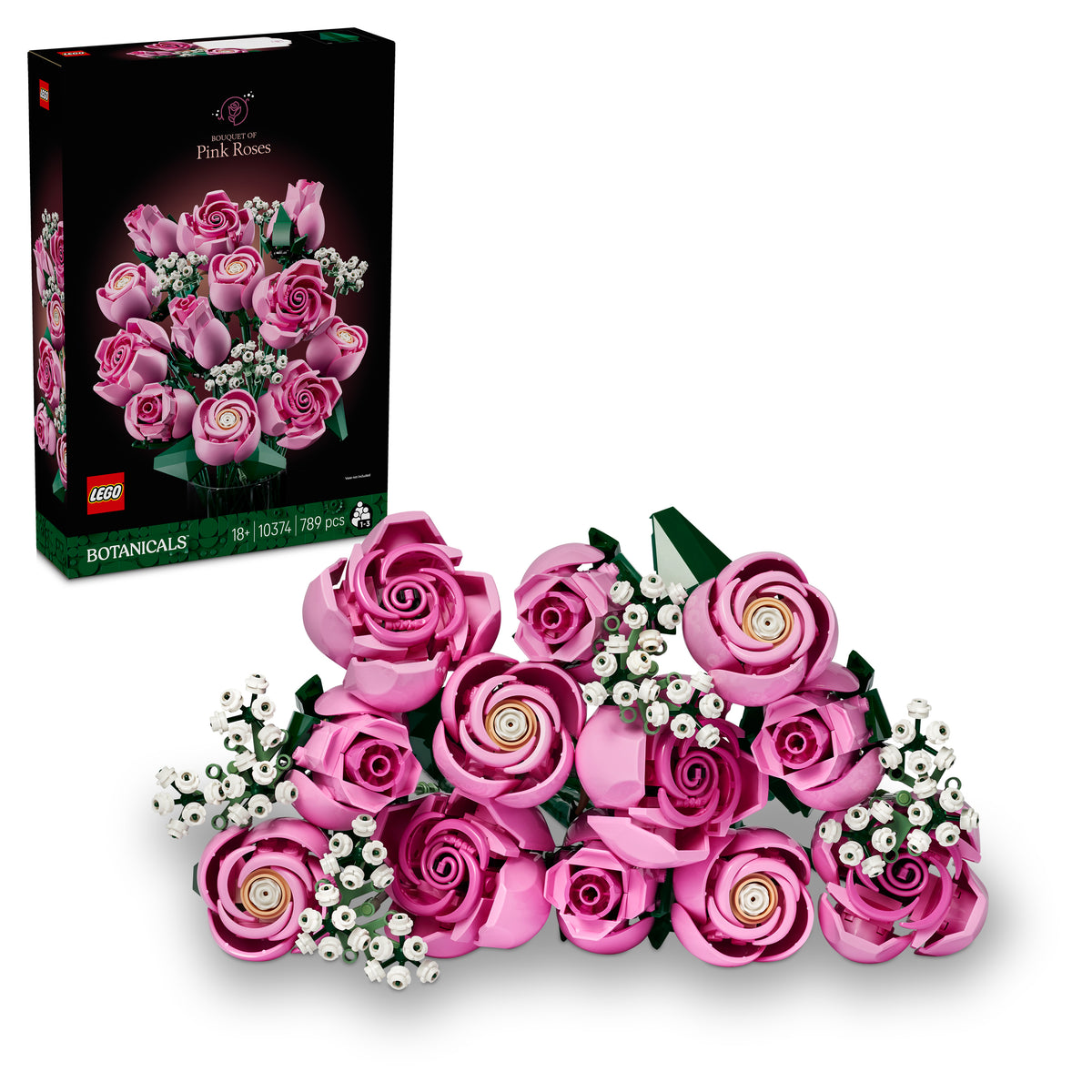 LEGO Botanicals 10374 Rosa Rosenstrauß