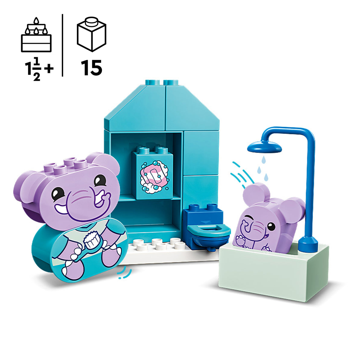 LEGO DUPLO 10413 Alltagsroutinen: Baden