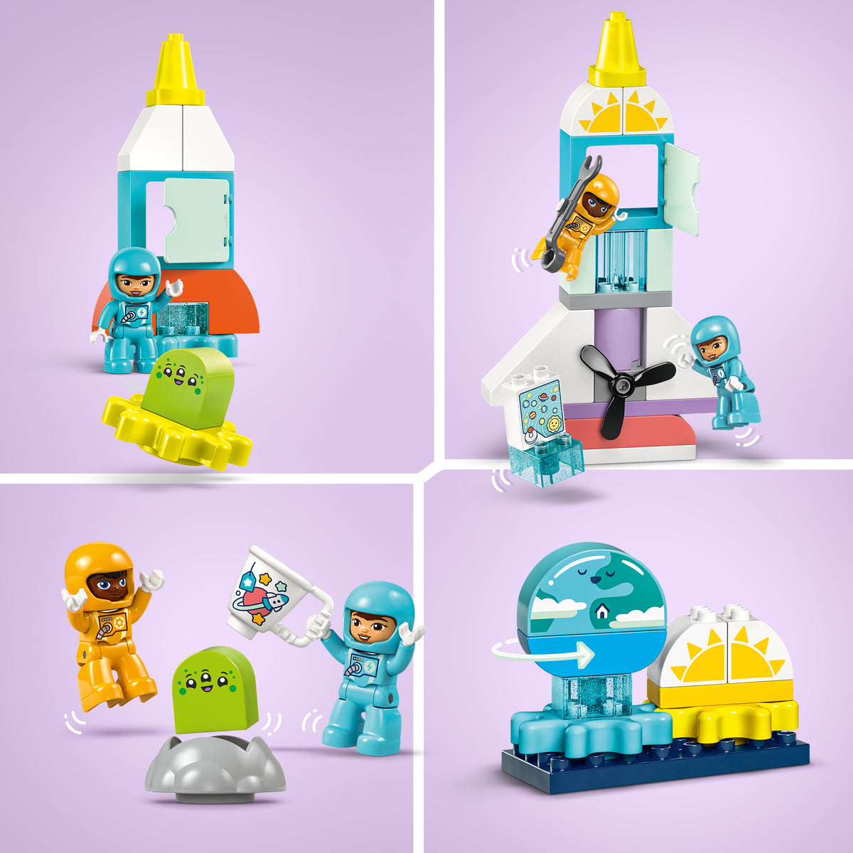 LEGO DUPLO 10422 3-in-1-Spaceshuttle für viele Abenteuer