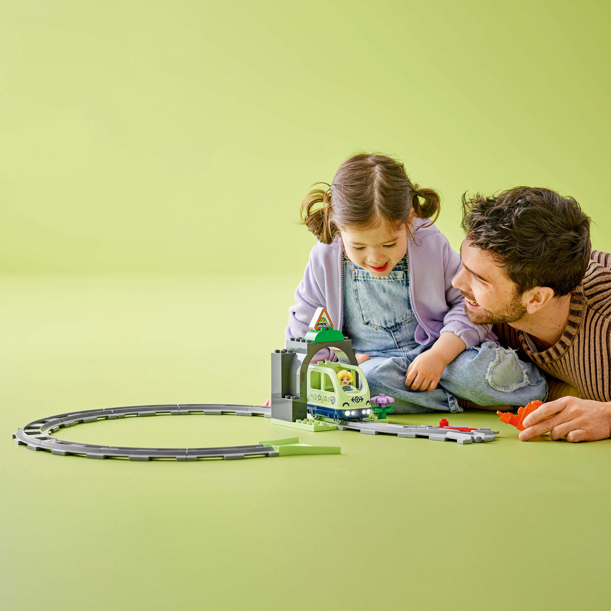 LEGO DUPLO 10425 Eisenbahntunnel und Schienen – Erweiterungsset