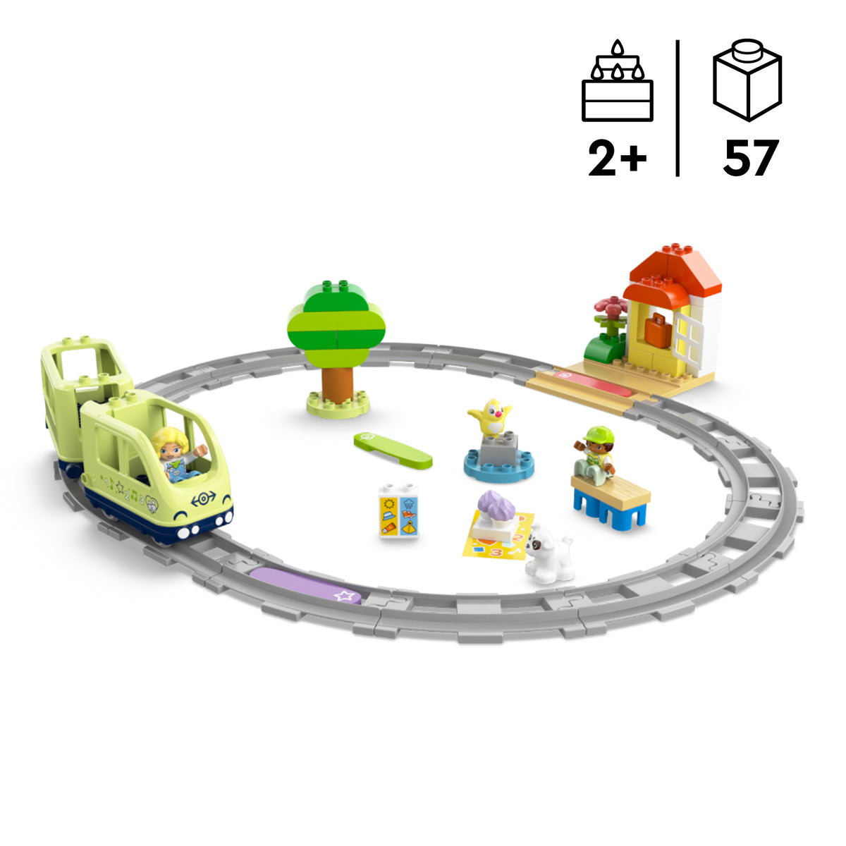 LEGO DUPLO 10427 Interaktive Abenteuer-Eisenbahn