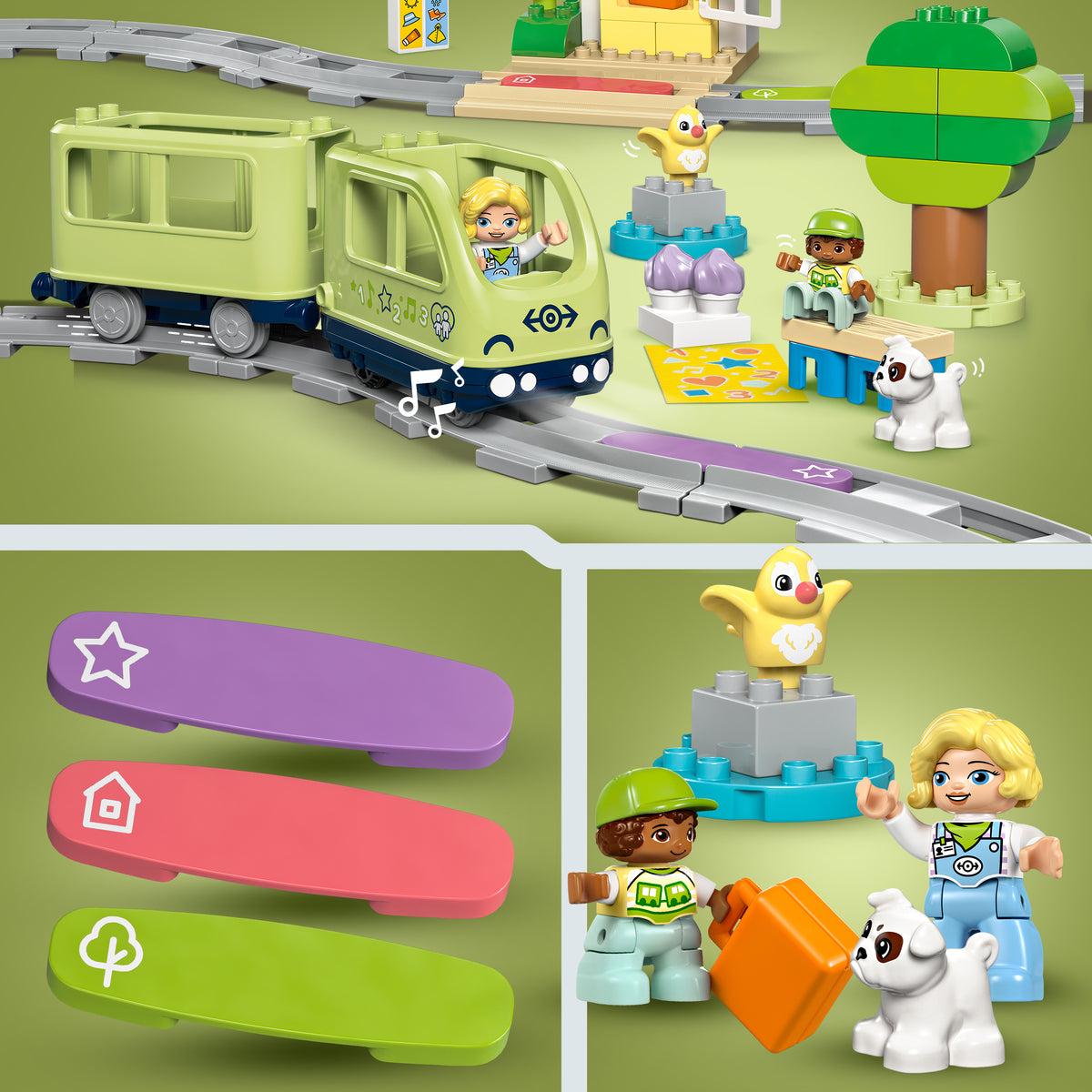 LEGO DUPLO 10427 Interaktive Abenteuer-Eisenbahn