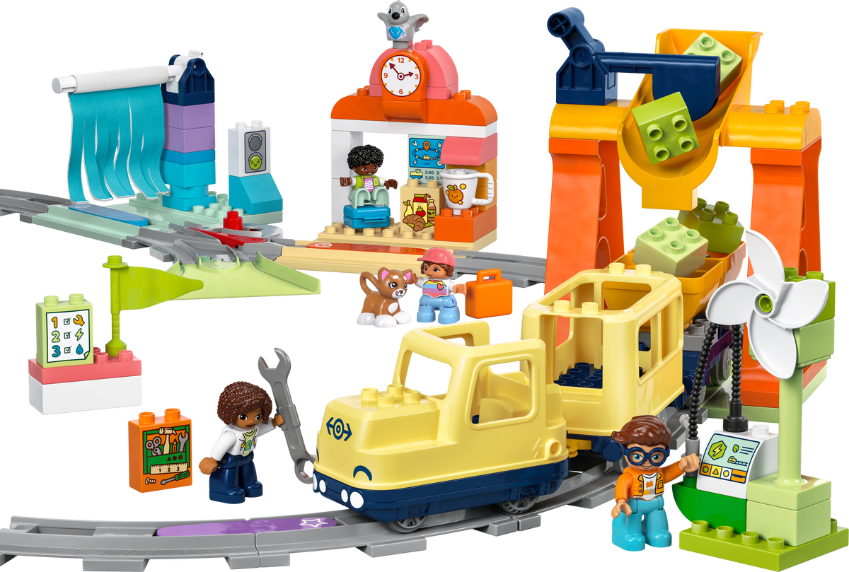 LEGO DUPLO 10428 Große interaktive Eisenbahn