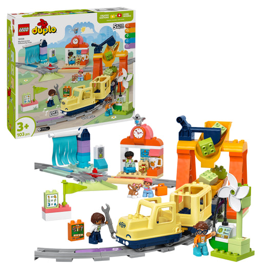 LEGO DUPLO 10428 Große interaktive Eisenbahn
