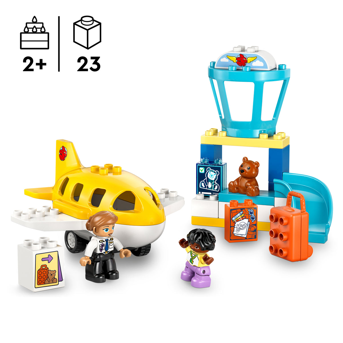 LEGO DUPLO 10443 Erster Besuch im Flughafen