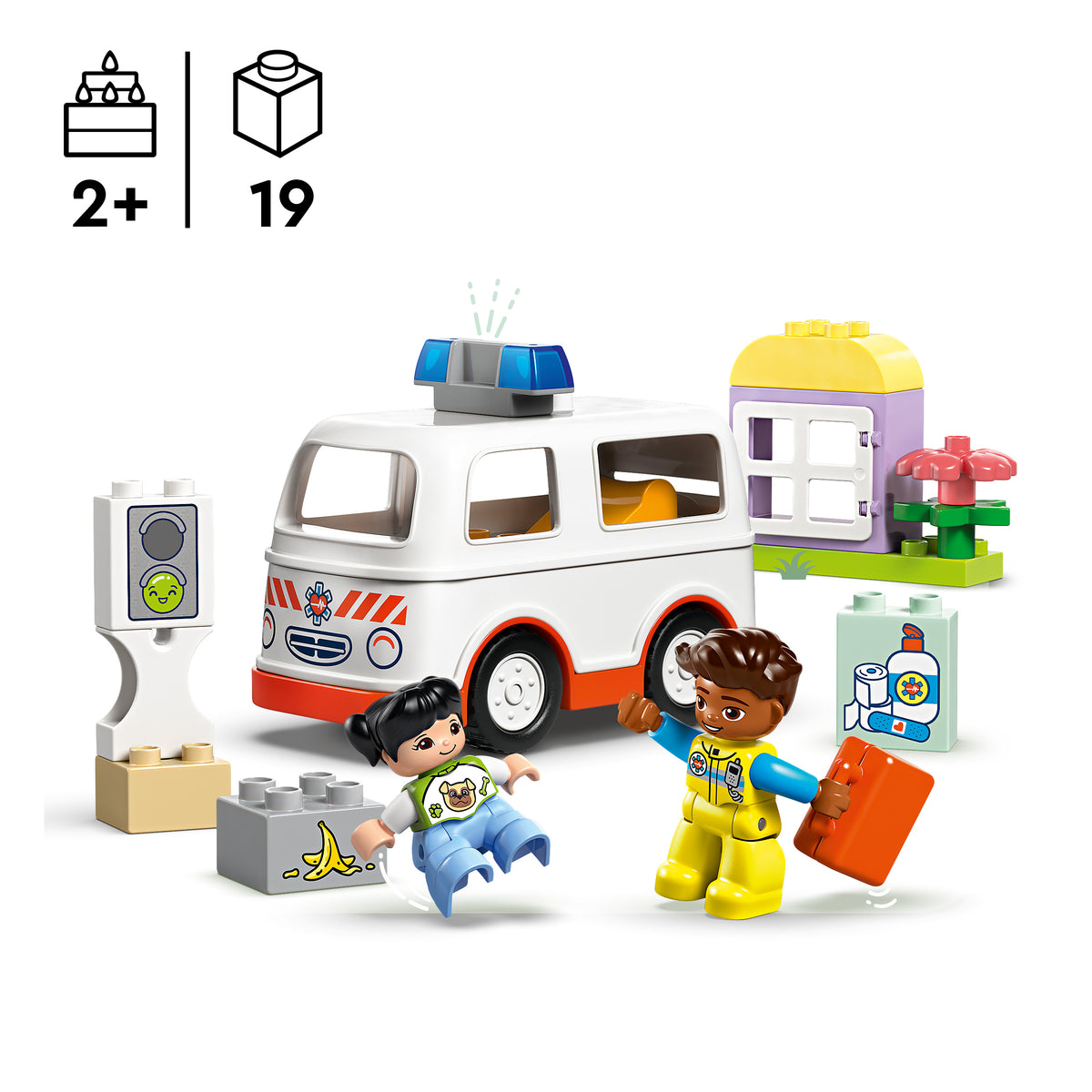 LEGO DUPLO 10447 Rettungswagen mit Fahrer
