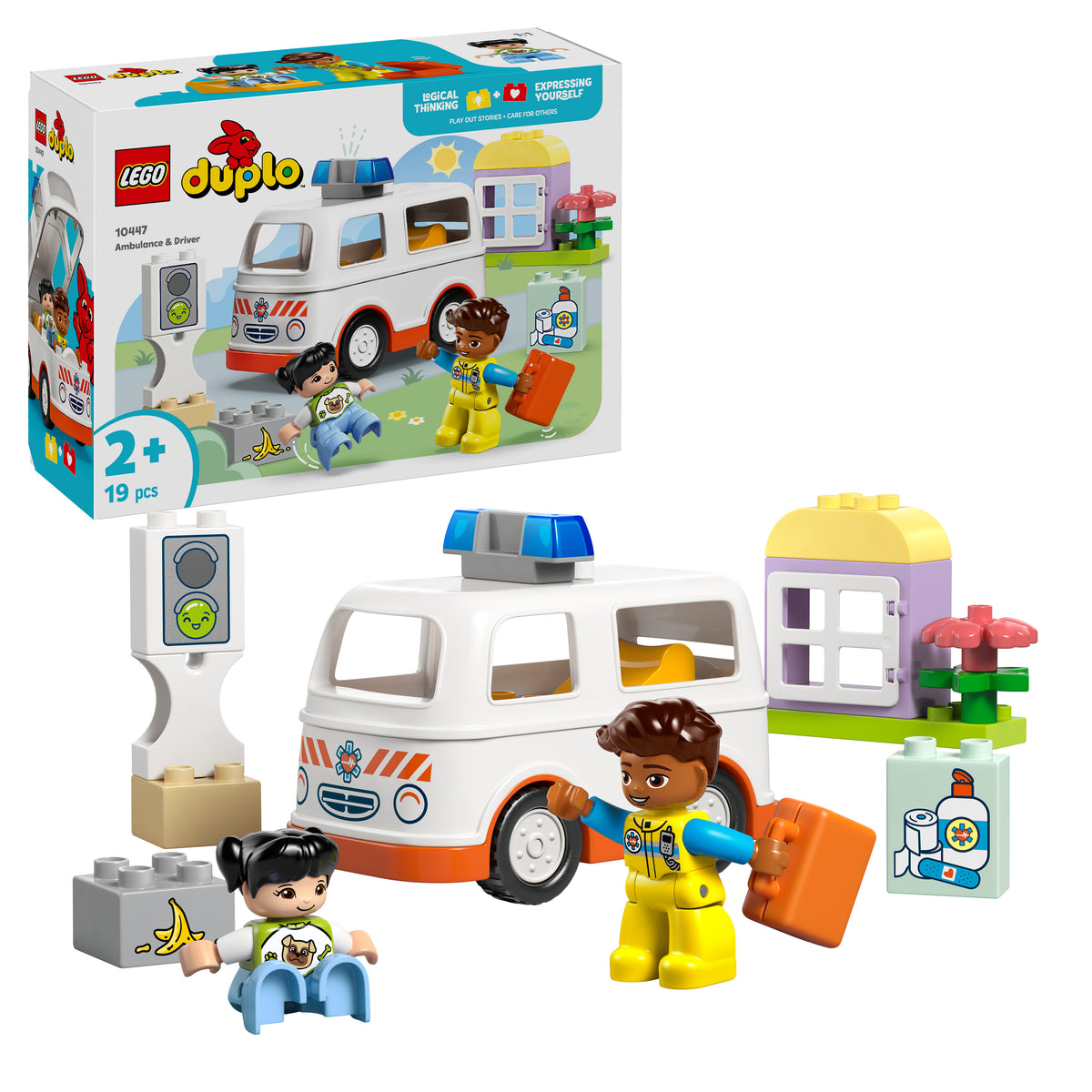 LEGO DUPLO 10447 Rettungswagen mit Fahrer