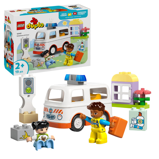 LEGO DUPLO 10447 Rettungswagen mit Fahrer