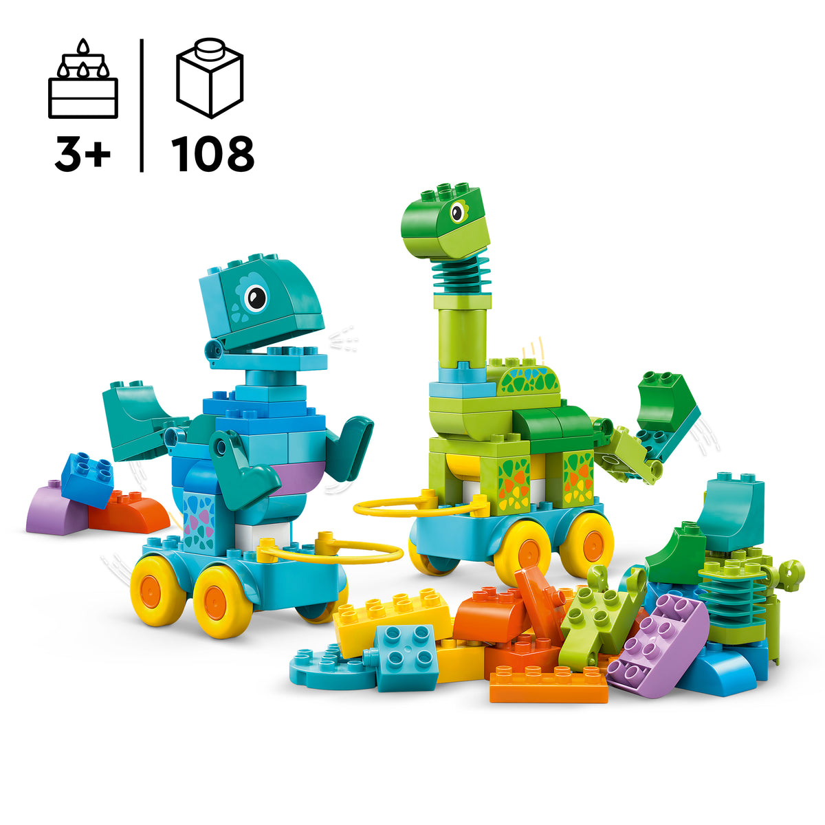LEGO DUPLO 10451 Dinos auf Rädern