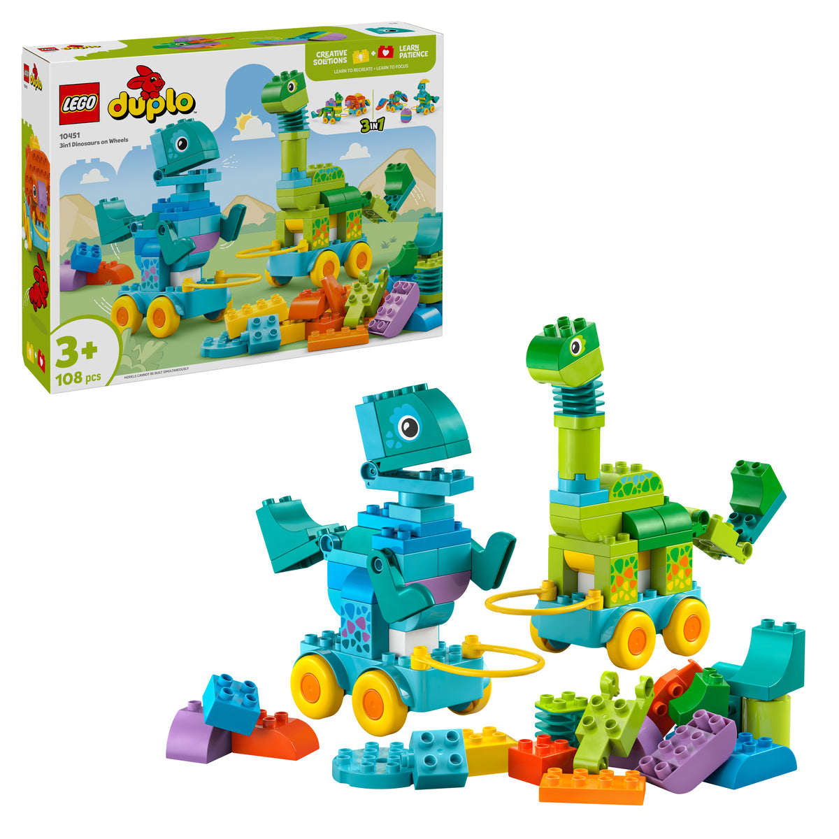 LEGO DUPLO 10451 Dinos auf Rädern