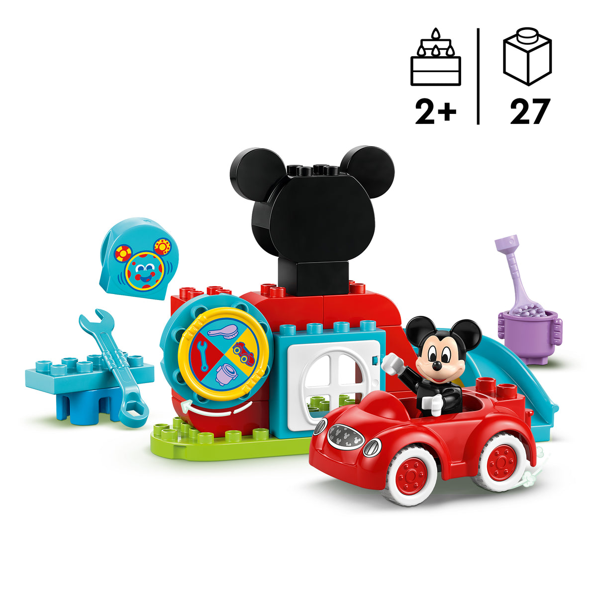 LEGO DUPLO 10454 Mickey Mouse Clubhouse & Car Set