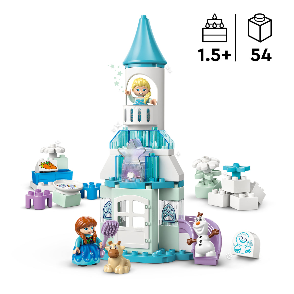 LEGO DUPLO 10455 Annas und Elsas Party im Eispalast