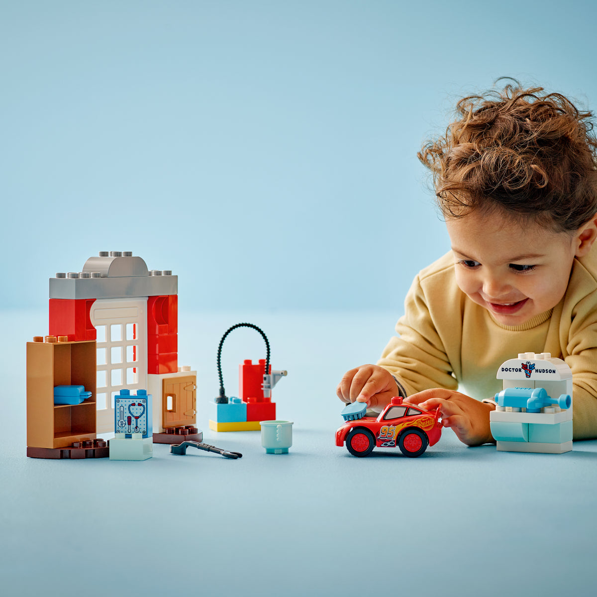 LEGO DUPLO 10456 McQueens Besuch in Docs Werkstatt Bauspielzeug