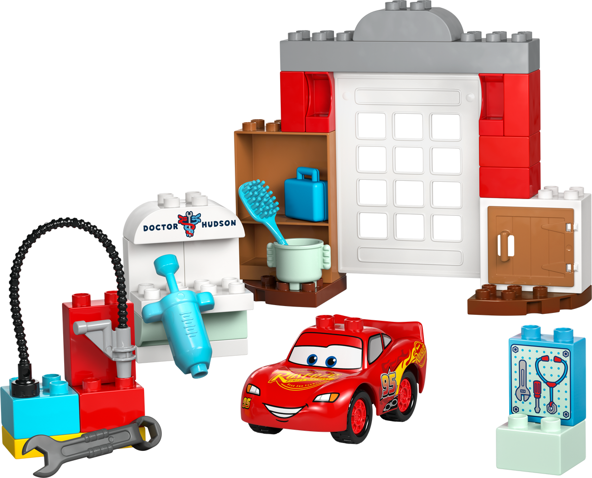 LEGO DUPLO 10456 McQueens Besuch in Docs Werkstatt Bauspielzeug