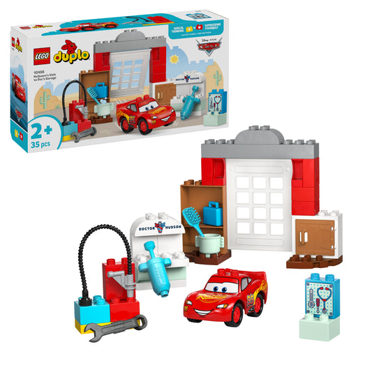 LEGO DUPLO 10456 McQueens Besuch in Docs Werkstatt Bauspielzeug