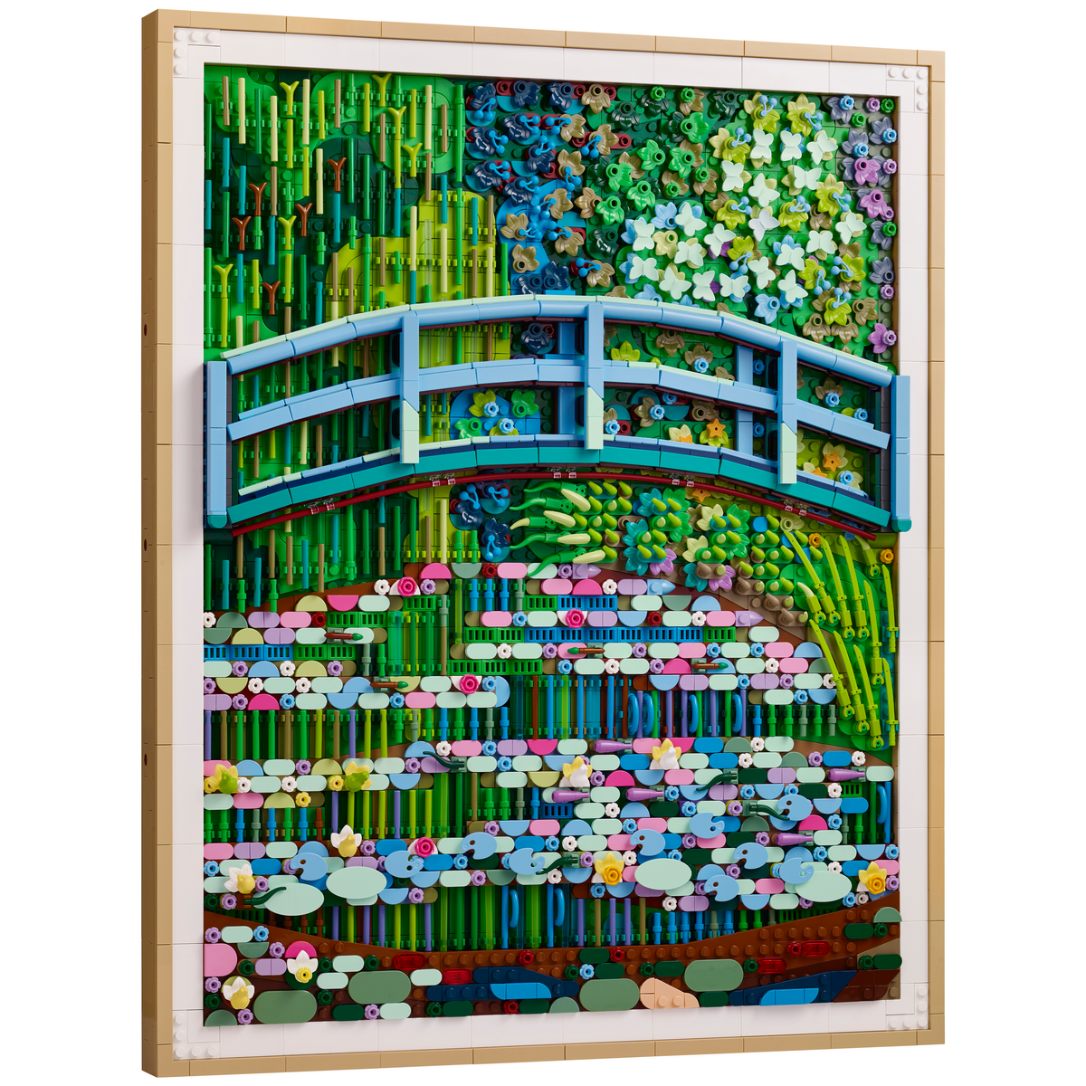 LEGO Art 31220 Claude Monet – Brücke über einen Seerosenteich
