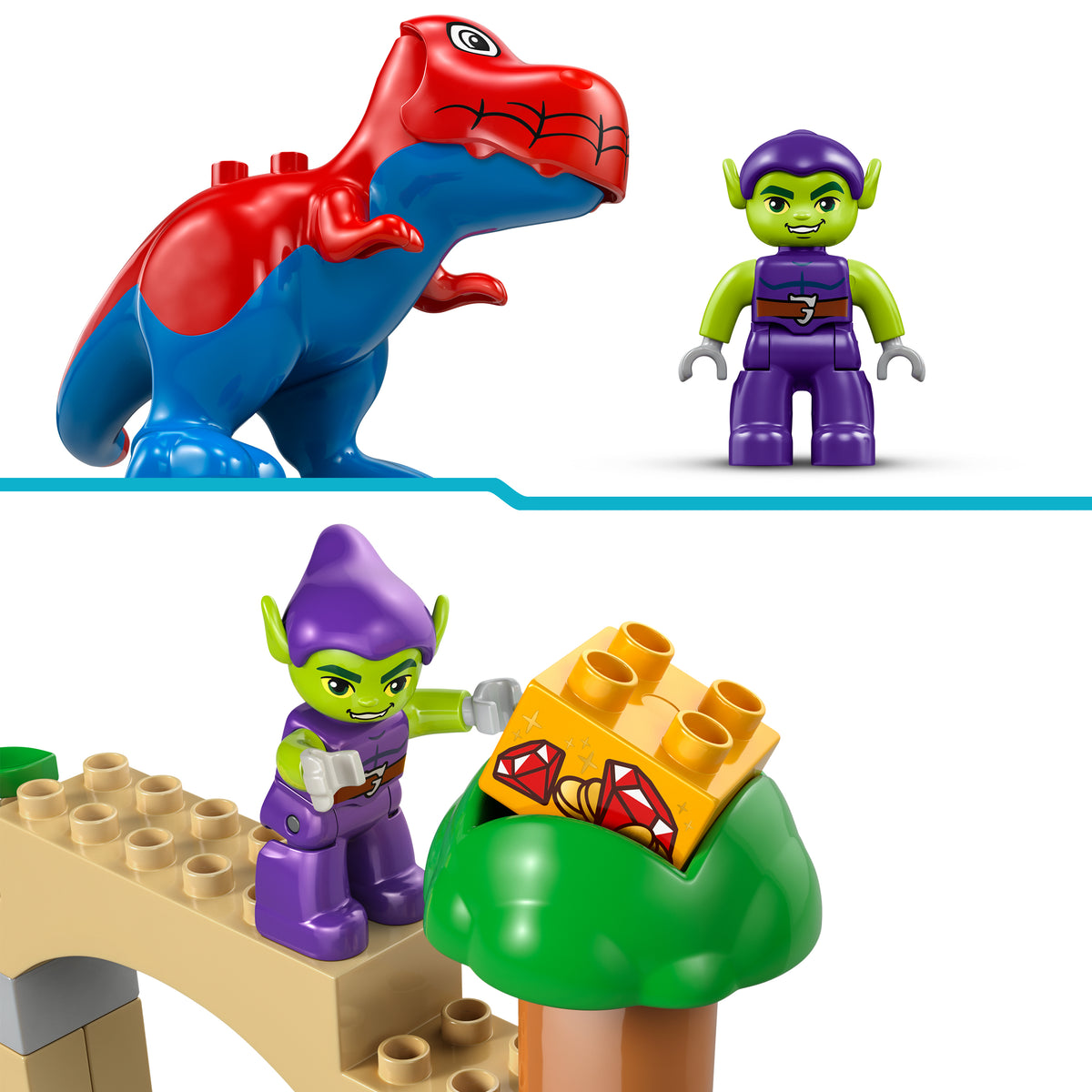 LEGO DUPLO 10463 Marvel Spidey-Rex vs. Green Goblin