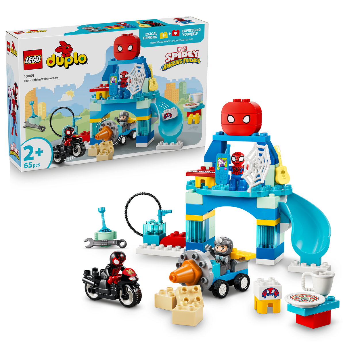 LEGO DUPLO 10464 Marvel Team Spideys Hauptquartier