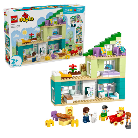 LEGO DUPLO 10470 Modernes Familienhaus mit Figuren