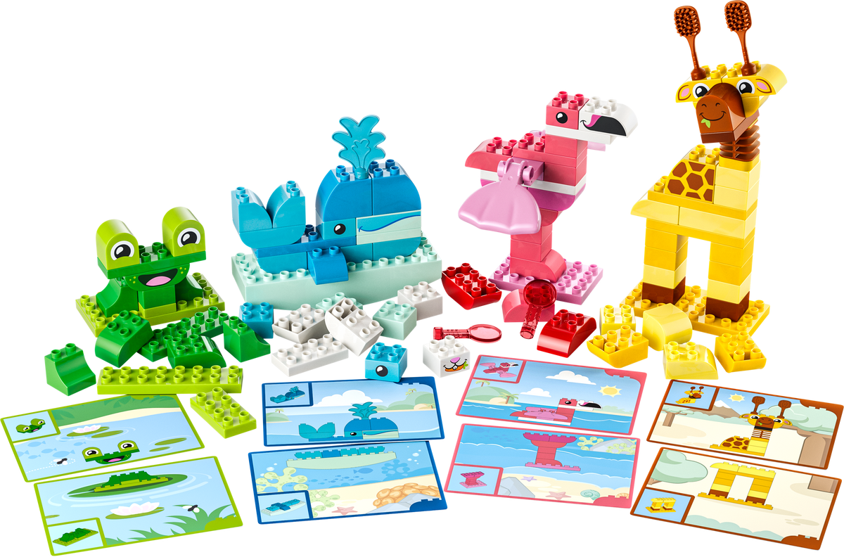 LEGO DUPLO 10472 Wir Bauen Tiere