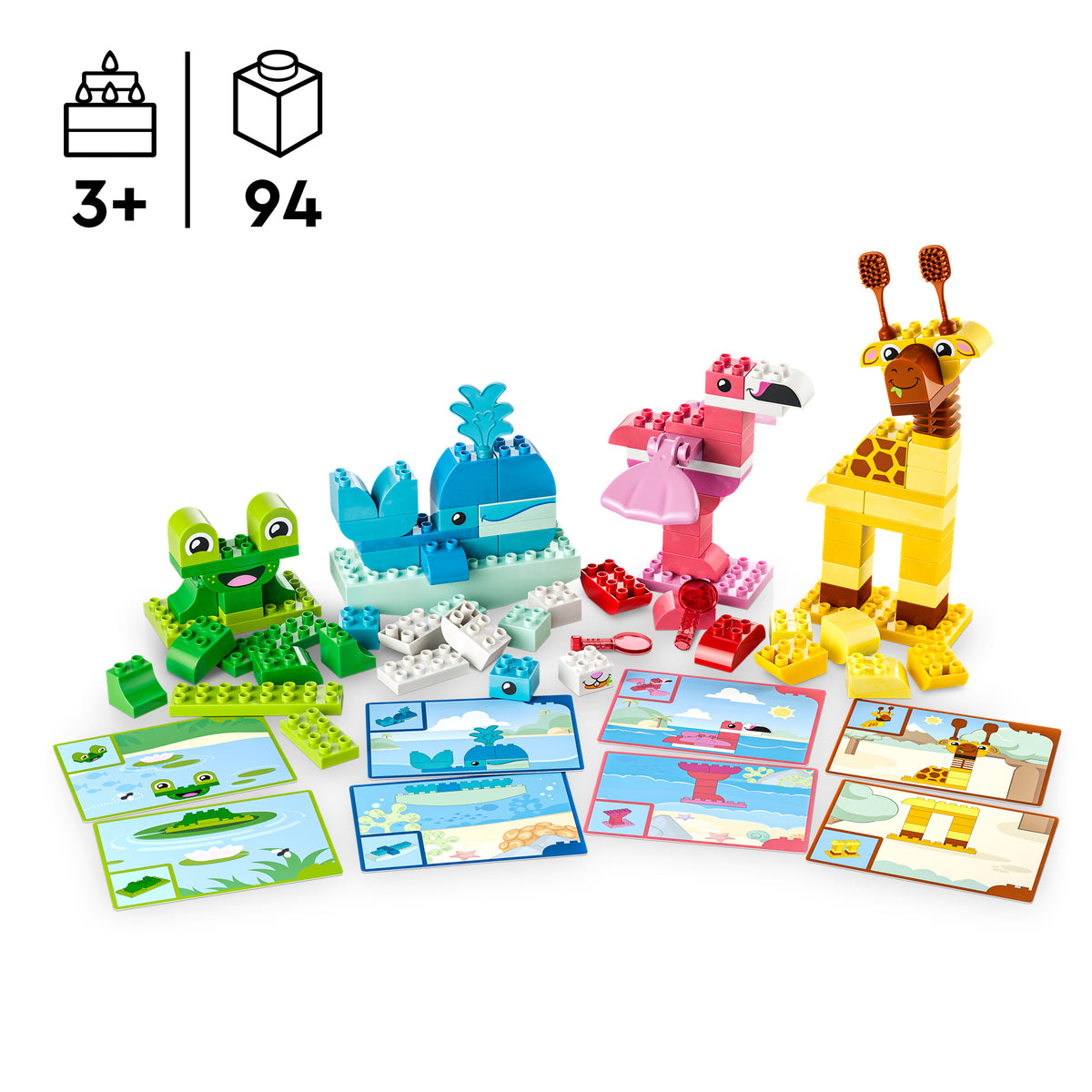 LEGO DUPLO 10472 Wir Bauen Tiere