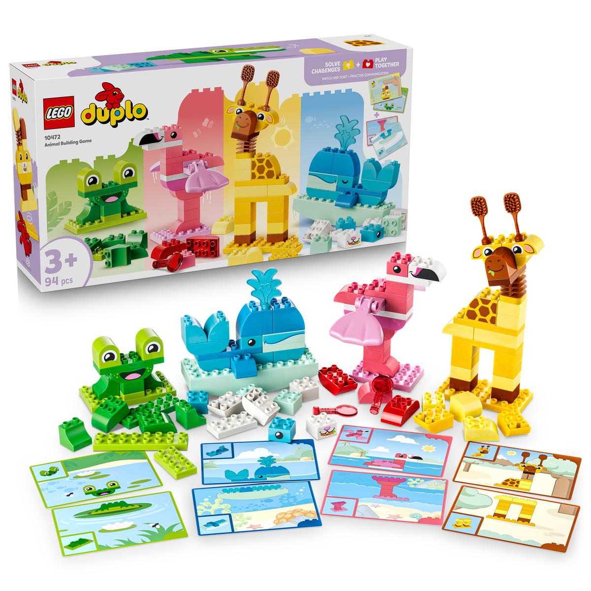 LEGO DUPLO 10472 Wir Bauen Tiere