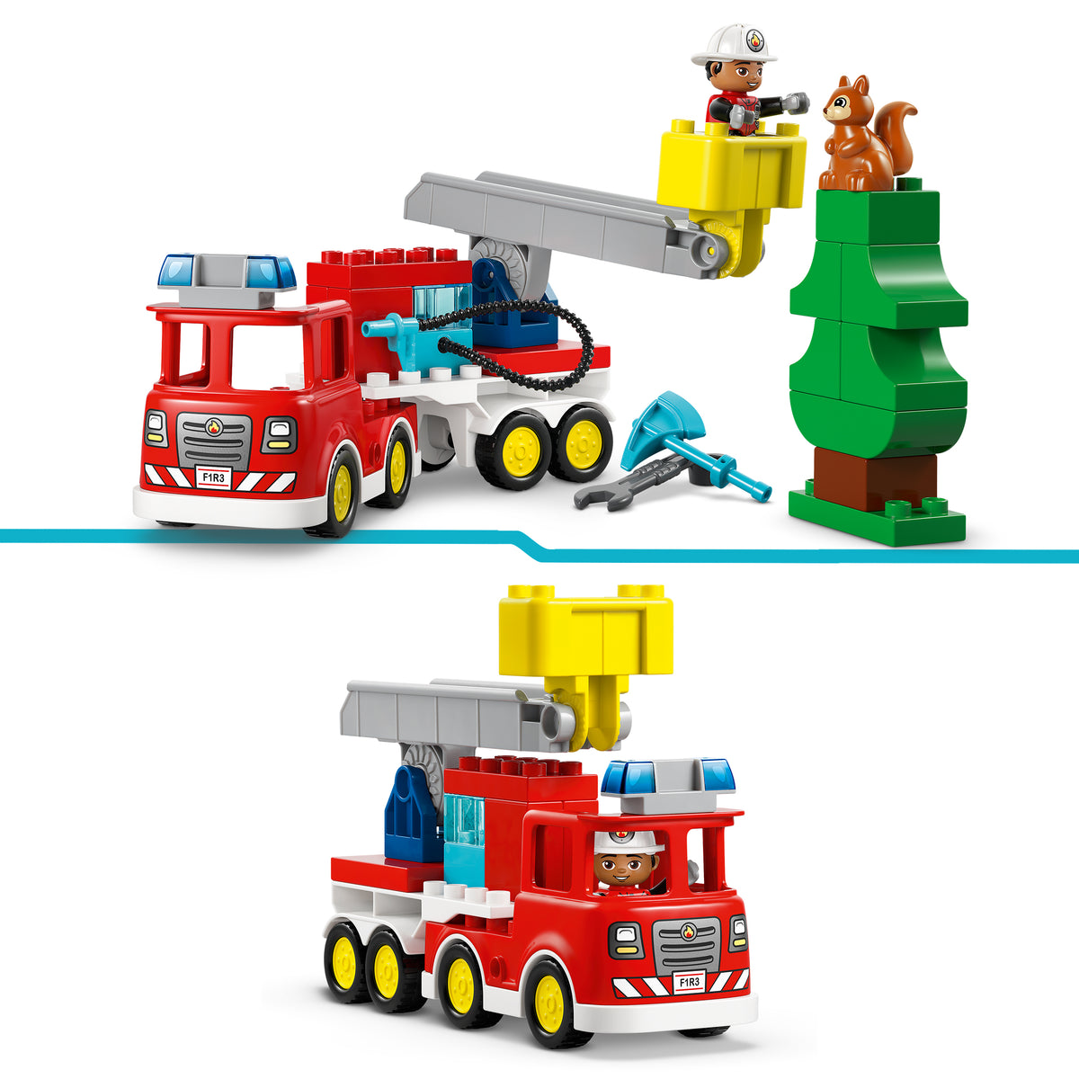 LEGO DUPLO 10473 Löschauto mit Schlauch und Feuerwehrmann